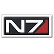 Mass Effect N7 Logo Embroidered Patch